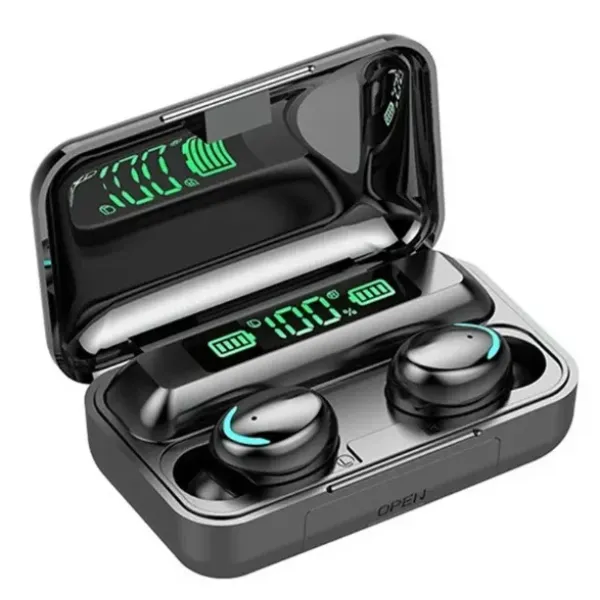 Беспроводные сенсорные наушники с цифровым зарядным кейсом TWS BTH-F9-5 Bluetooth блютуз гарнитура