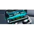 Беспроводные сенсорные наушники с цифровым зарядным кейсом TWS BTH-F9-5 Bluetooth блютуз гарнитура