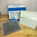 Бездротовий комплект відеоспостереження DVR KIT CAD Full HD UKC 8004/6673 WiFi 5G білий • Набір на 4 камери з реєстратором для дому, офісу, складу та ділянки