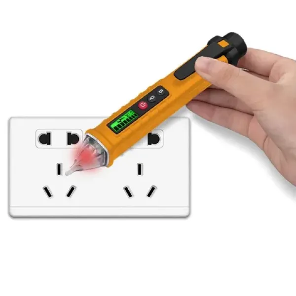 Бесконтактный детектор напряжения тестер с световой и звуковой индикацией Non-Contact Detector 7478