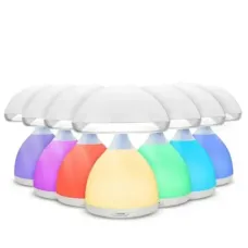 Безопасный детский светильник – ночник Гриб с мягким светом LED Mushroom Lamp HUIAN HC-868 USB, 7 цветов Безопасный детский светильник – ночник Гриб с мягким светом LED Mushroom Lamp HUIAN HC-868 USB, 7 цветов