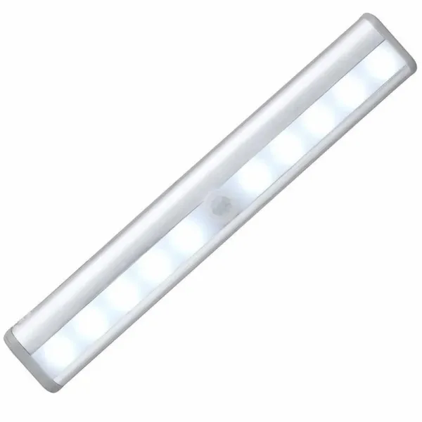 Беспроводной самоклеящийся светильник SUNROZ Motion Brite с датчиком движения 10LED на батарейках