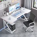 Белый компьютерный стол Dash S12 • Компьютерный и игровой стол Dash S12 120×60×72,5 см для ПК, ноутбука, работы и учебы