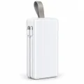 Белый Power Bank Aroimac ORA503 40000 mAh • Портативное зарядное устройство Aroimac ORA503 с быстрой зарядкой 22,5W Fast Charge QC3.0, 4 USB выхода и LED дисплеем