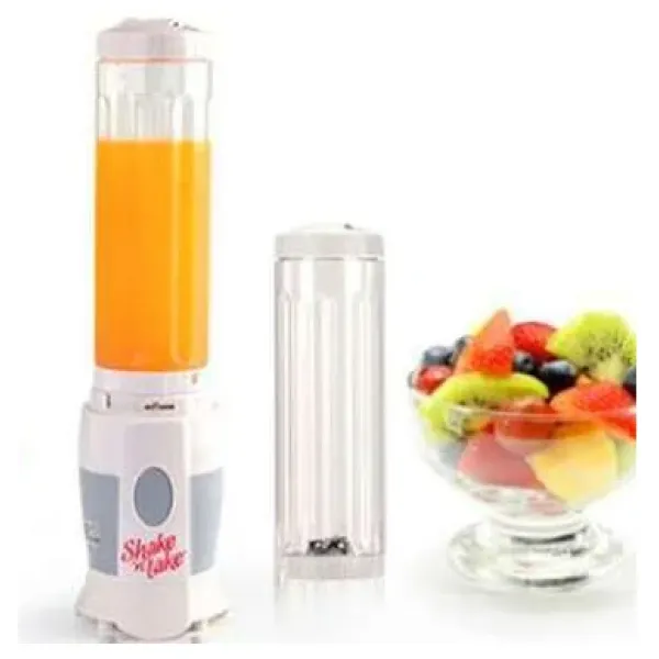 Блендер - шейкер Shake n Take для коктейлей и смузи ∙ Портативный шейкер со стаканом, 500 мл