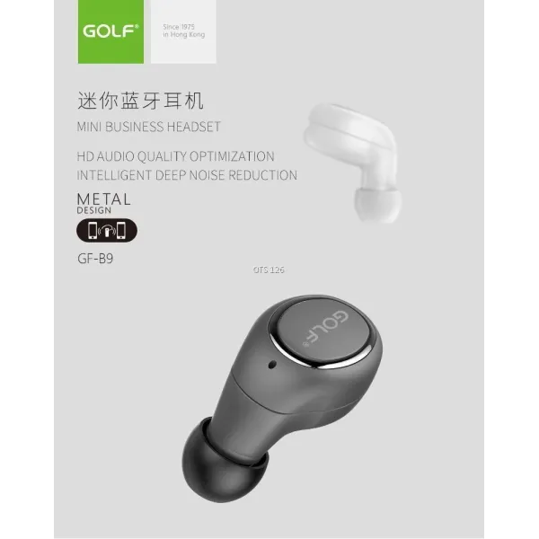 Bluetooth Гарнитура Golf GF-B9 / беспроводные bluetooth наушники Golf GF-B9 CG08 PR4