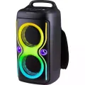 Bluetooth колонка Portable Party Speaker TTD-2016 • Портативна бездротова акустична система TTD-2016 з караоке, LED-підсвіткою, USB, FM-радіо та акумулятором