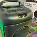 Bluetooth колонка Portable Party Speaker TTD-2016 • Портативна бездротова акустична система TTD-2016 з караоке, LED-підсвіткою, USB, FM-радіо та акумулятором