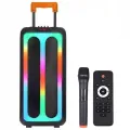 Bluetooth колонка Wireless Speaker TTD-2820 • Портативна бездротова акустична система TTD-2820 з акумулятором, Bluetooth 5.0, USB, картою пам'яті TF, AUX і LED-підсвіткою