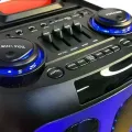 Bluetooth колонка Wireless Speaker TTD-2820 • Портативна бездротова акустична система TTD-2820 з акумулятором, Bluetooth 5.0, USB, картою пам'яті TF, AUX і LED-підсвіткою