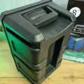 Bluetooth колонка Wireless Speaker TTD-8245 • Портативна бездротова акустична система Wireless Speaker TTD-8245 з акумулятором, караоке, USB, microSD, AUX і LED-підсвіткою