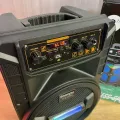Bluetooth колонка Wireless Speaker TTD-8245 • Портативна бездротова акустична система Wireless Speaker TTD-8245 з акумулятором, караоке, USB, microSD, AUX і LED-підсвіткою