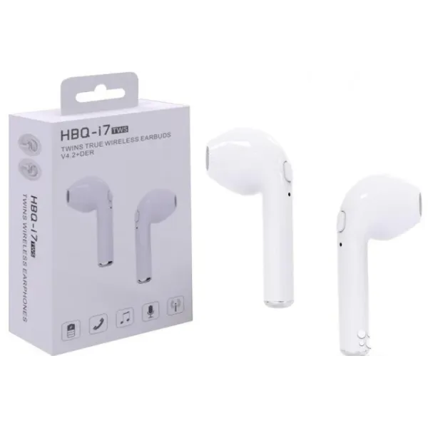 Bluetooth наушники i7S. Беспроводные наушники Блютуз гарнитура AirPods CG08