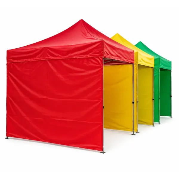Боковая стенка 6 м для шатра 2х2 м • Сплошная защитная стенка для торгового шатра, тента и павильона