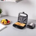 Бутербродница Hoffmans HM-3003 • Компактная сэндвичница для кухни с мощностью 1000 Вт