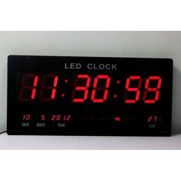 Часы настольные 3513 с синей подсветкой CG10 PR4