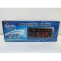 Часы настольные большие электронные с термометром и календарем CX-2158-2, размер 21,5х10х3 CG10 PR3