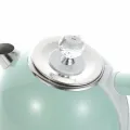 Чайник электрический YD-1831 Электрочайник с подсветкой и автоматическим отключением при перегреве Белый / бежевый/ зеленый