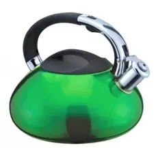 Чайник Giakoma G-3303 из нержавеющей стали со свистком для газовых и электрических плит, 3 л Чайник Giakoma G-3303 из нержавеющей стали со свистком для газовых и электрических плит, 3 л