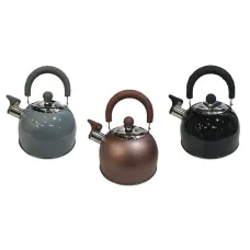 Чайник со свистком из нержавеющей стали глянец/матовый (2 л) BN-718 Чайник со свистком из нержавеющей стали глянец/матовый (2 л) BN-718