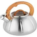 Чайник Unique UN-5303 3 л • Нержавеющий чайник с нейлоновой ручкой и свистком