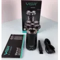 Мужская электробритва VGR V-397 · Аккумуляторная бритва с пятью бритвенными головками и водонепроницаемым корпусом