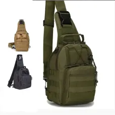 Мужская тактическая сумка через плечо, 6 л