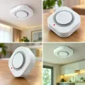 Датчик дыма Smoke Alarm VEN-1943 • Автономный пожарный извещатель Smoke Alarm VEN-1943 с оптическим сенсором, звуковой сигнализацией, кнопкой TEST/MUTE и батарейным питанием