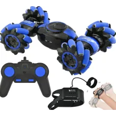 Детская машинка трансформер перевёртыш Stunt LH-C019S (управление жестами и пультом) | Машинка-вездеход PR5