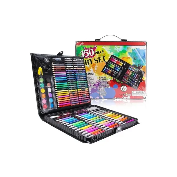 Детский художественный набор для творчества и рисования в чемоданчике 150 предметов | Набор для художника