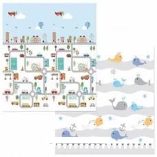 Детский складной развивающий термо коврик двусторонний Детский складной развивающий термо коврик двусторонний