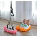 Домашние тапочки – моп для уборки полов SweepSlippers · Тапки - полотерки из микрофибры
