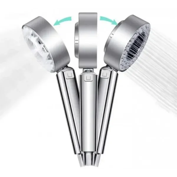 Двусторонняя душевая лейка с отсеком для геля / шампуня Multifunctional Faucet ∙ Лейка – насадка для душа 3 режима