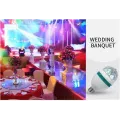 Диско лампа Ball RHD-15 LY 399 • Світлодіодна обертова диско-лампа Ball RHD-15 LY 399 E27 RGB для вечірок і свят