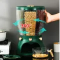 Диспансер-органайзер для круп и сыпучих Rotate-Dispenser ∙ Контейнер с дозатором для сыпучих продуктов