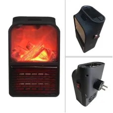 Дистанционный портативный обогреватель с LCD дисплеем и имитацией камина FLAME HEATER 1000 ВТ PR3