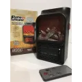 Дистанционный портативный обогреватель с LCD дисплеем и имитацией камина FLAME HEATER 1000 ВТ PR3