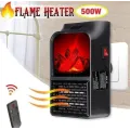 Дистанционный портативный обогреватель с LCD дисплеем и имитацией камина FLAME HEATER 1000 ВТ PR3