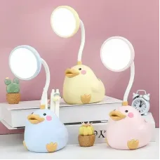 Детская настольная лампа “Уточка” ∙ LED светильник Duck Lamp в форме утенка в детскую комнату