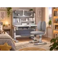 Детская парта со стулом Dash ST-C08 80×50×72 см серая • Детский стол Dash ST-C08 со стульчиком для учебы, письма, чтения, рисования и занятий дома