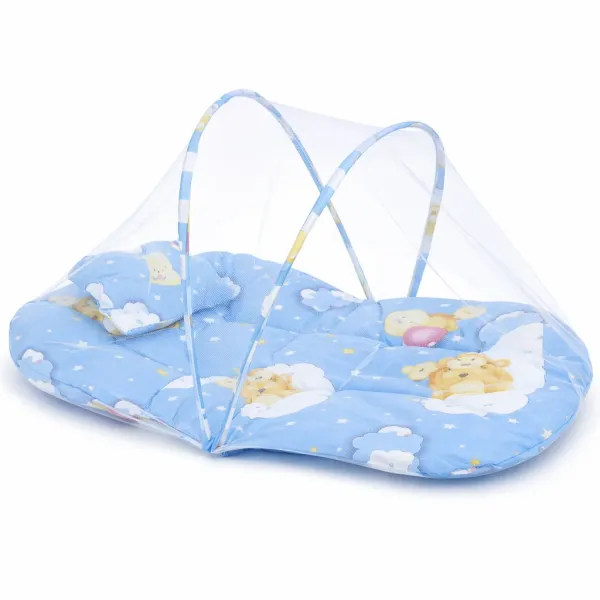 Детская складная москитная сетка-палатка для кроватки KAR70 45×45×90 см • Защитная антимоскитная сетка для детской кровати и манежа