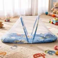 Детская складная москитная сетка-палатка для кроватки KAR70 45×45×90 см • Защитная антимоскитная сетка для детской кровати и манежа