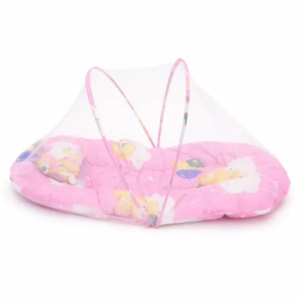 Детская складная москитная сетка-палатка для кроватки KAR70 45×45×90 см • Защитная антимоскитная сетка для детской кровати и манежа