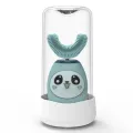 Детская зубная щетка U-shaped electric toothbrush ∙ Электрическая ультразвуковая силиконовая щетка – капа для детей