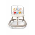 Детские ходунки бежевые музыкальные X-624 • Ходунки для малышей с регулировкой высоты, игровыми игрушками и колесами