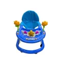 Детские ходунки голубые с пчелкой X-621 • Музыкальные ходунки для малышей с игровой панелью, регулировкой высоты и маневренными колесами