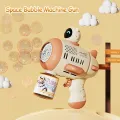 Дитячий автоматичний пістолет для мильних бульбашок Toy Bubble Gun • Іграшковий бульбашкомет для вулиці, свят, прогулянок і активних ігор