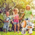 Дитячий автоматичний пістолет для мильних бульбашок Toy Bubble Gun • Іграшковий бульбашкомет для вулиці, свят, прогулянок і активних ігор