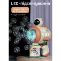 Дитячий автоматичний пістолет для мильних бульбашок Toy Bubble Gun • Іграшковий бульбашкомет для вулиці, свят, прогулянок і активних ігор