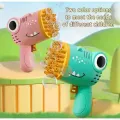Дитячий автоматичний пістолет-кулемет для мильних бульбашок Bubble Blaster AND 636-73 • Іграшка Bubble Gun для вулиці, свят і активних ігор